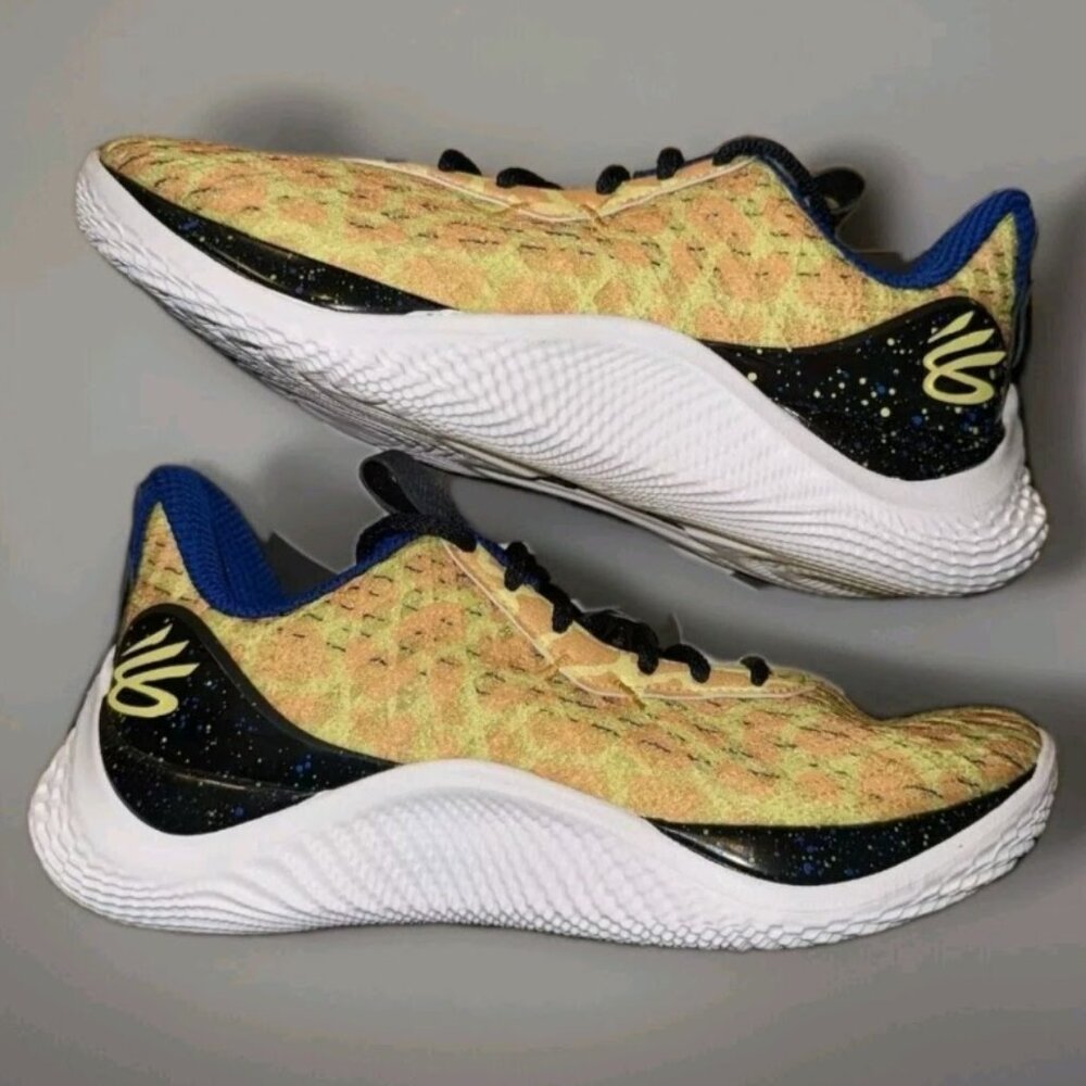 Under Armour Curry 10 Double Bang Bang Yellow Men’s Sz 8 NWT 100% Authentic!